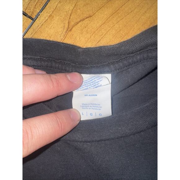 Vintage Anime Horror Graphic T-Shirt Black Large 21x25 Junji Ito Style - Picture 3 of 3